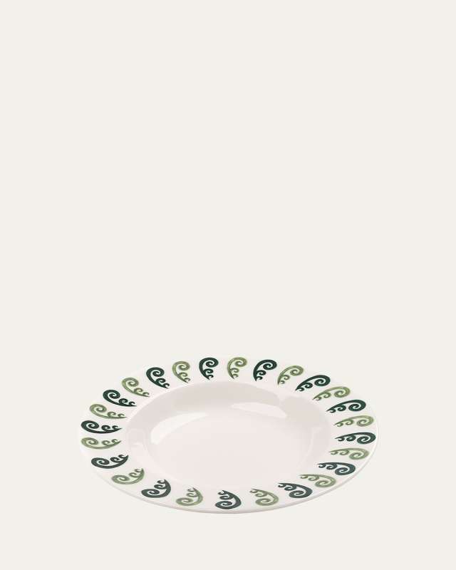 The Athenee Peacock Soup Plate